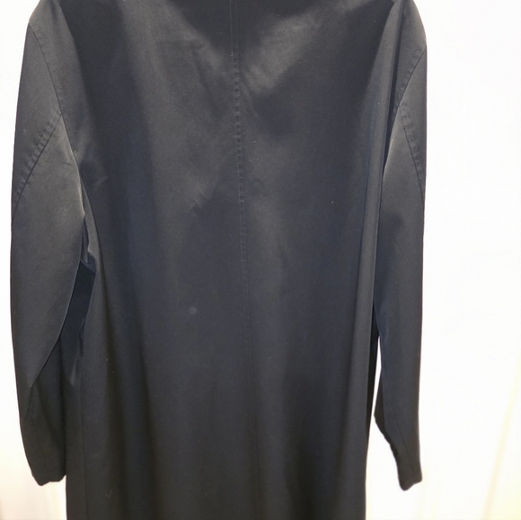 Classic Black Women's Trench Coat - Picture 3 of 6